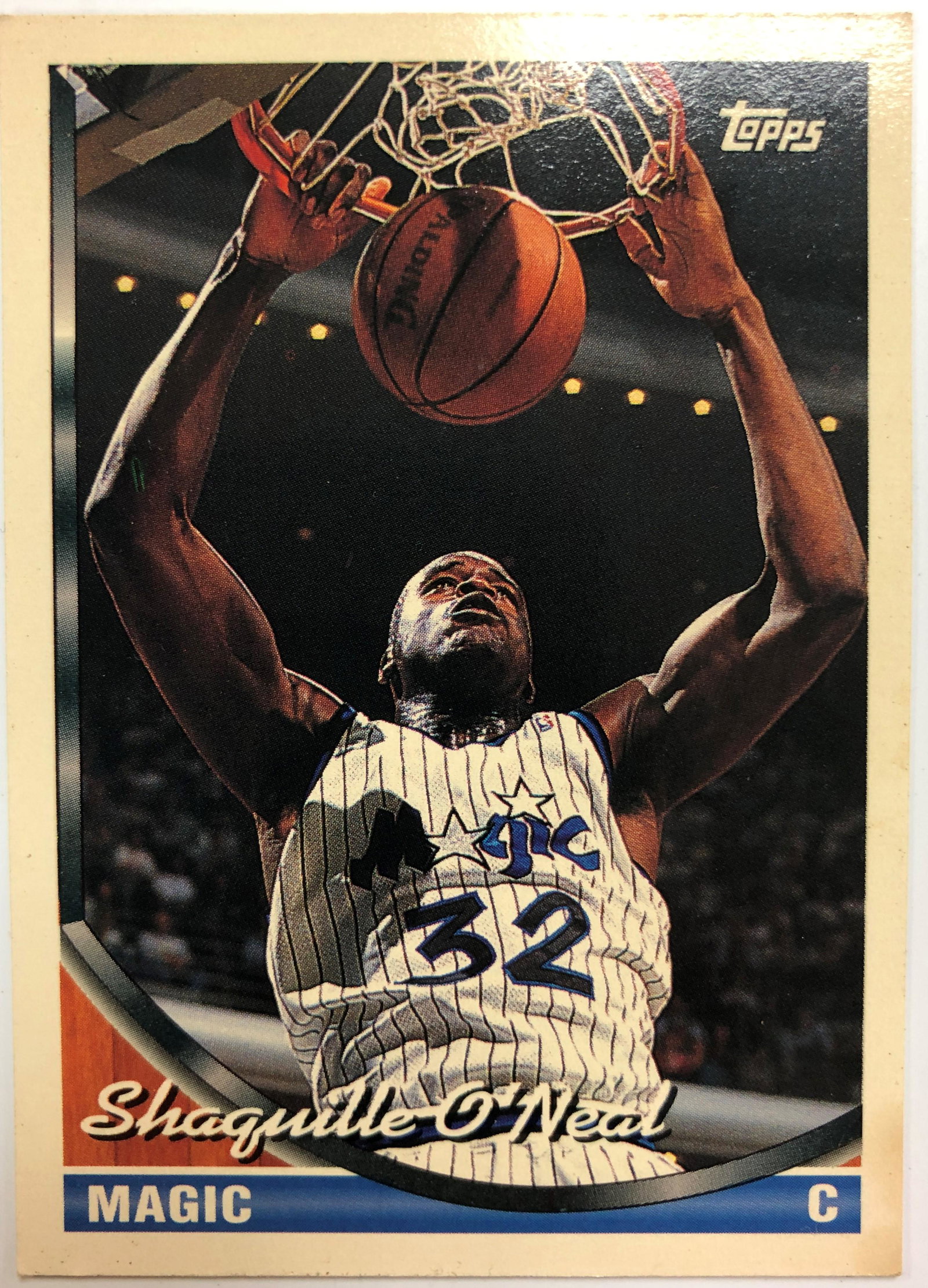 Shaquille O'Neal Topps #181 Card (1 of 1)