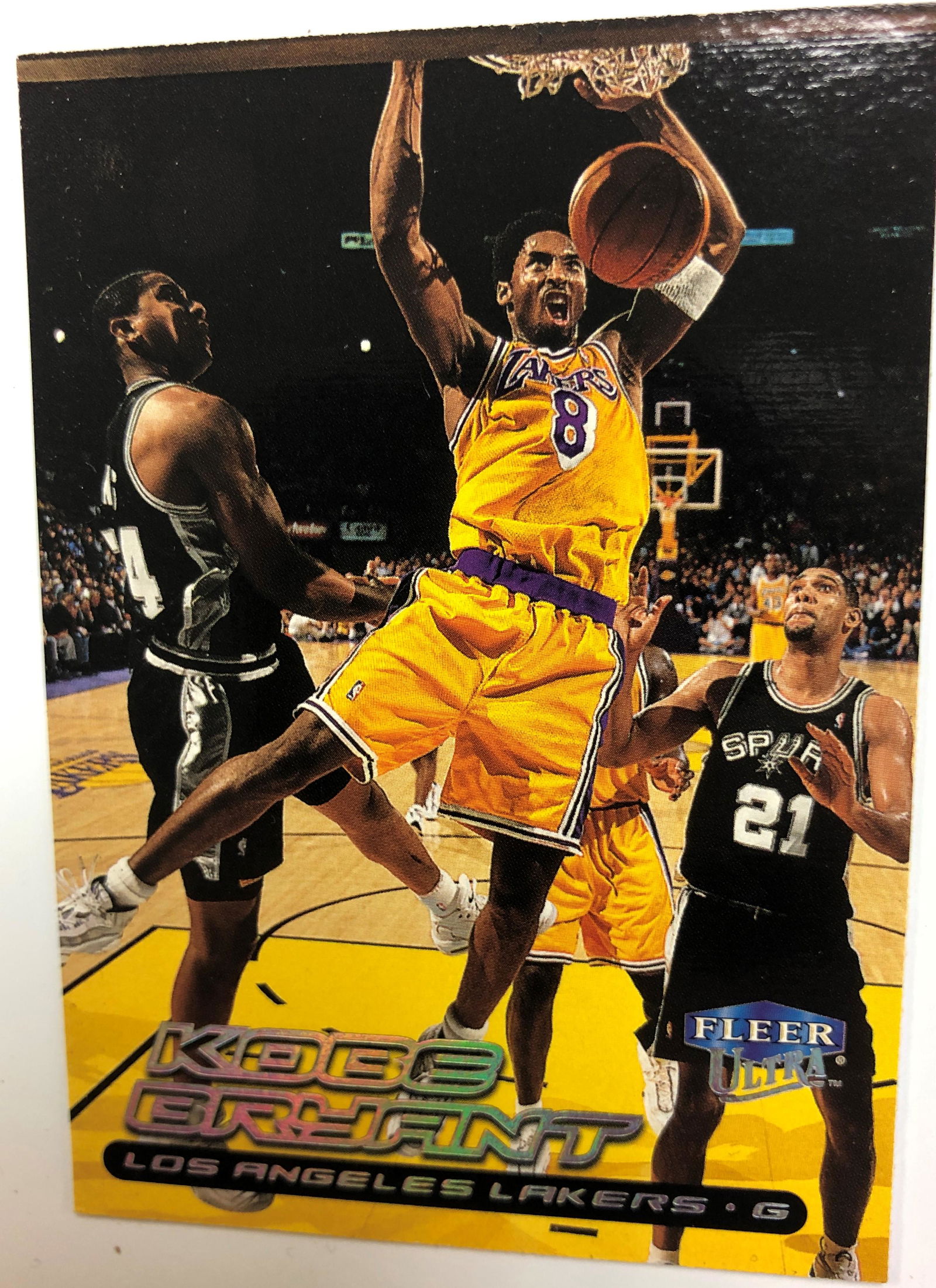 Kobe Bryant 1999 Fleer Ultra #50 Card (1 of 1)