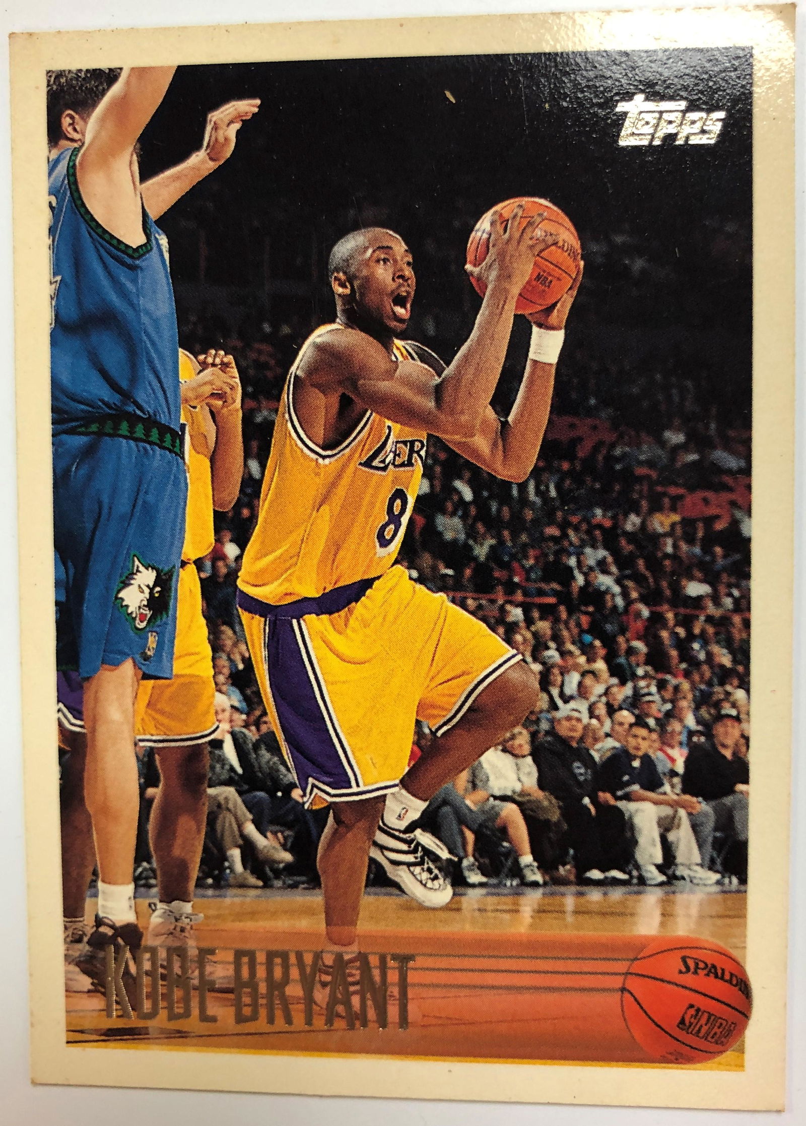 Kobe Bryant 1996 Topps #138 Card (1 of 1)