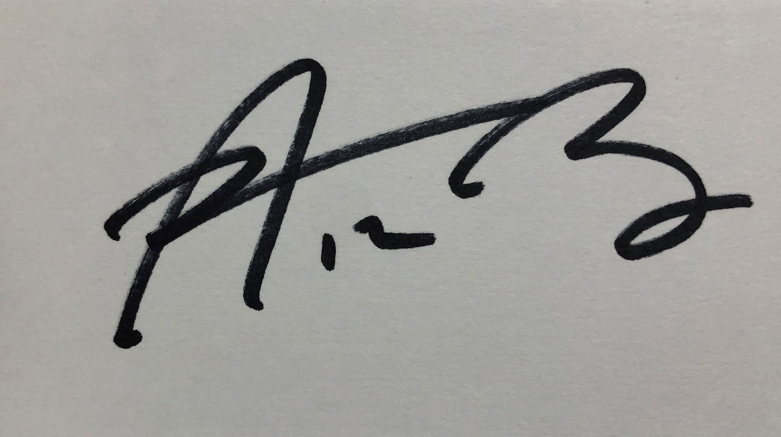 aaron Rodgers Autographed Card (1 of 1)