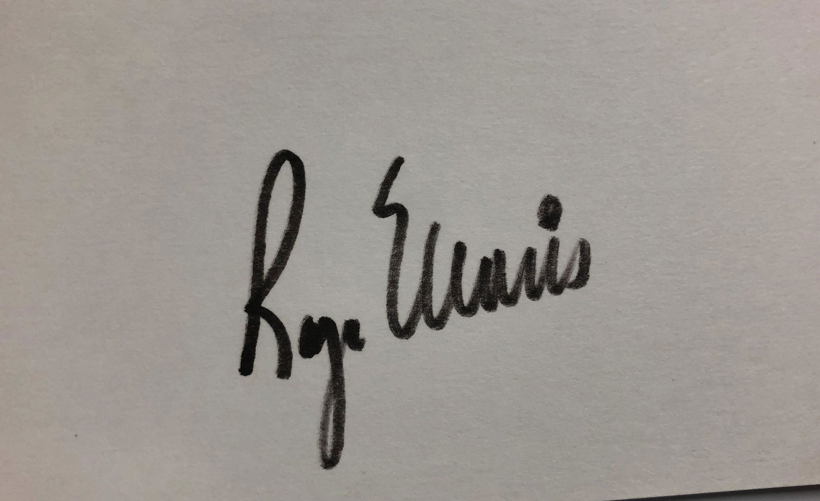 Roger Maris Autographed Card (1 of 1)