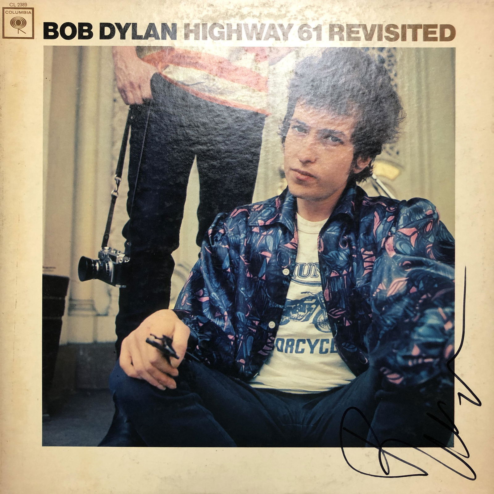 Bob Dylan Autographed Album (1 of 1)