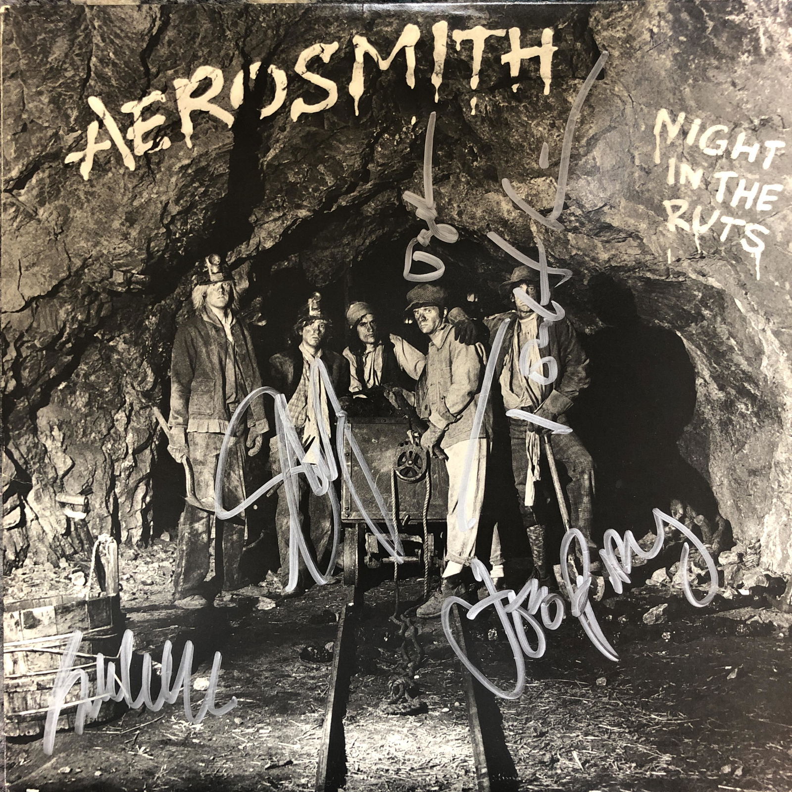 Aerosmith Autographed Album Signed by All (1 of 1)