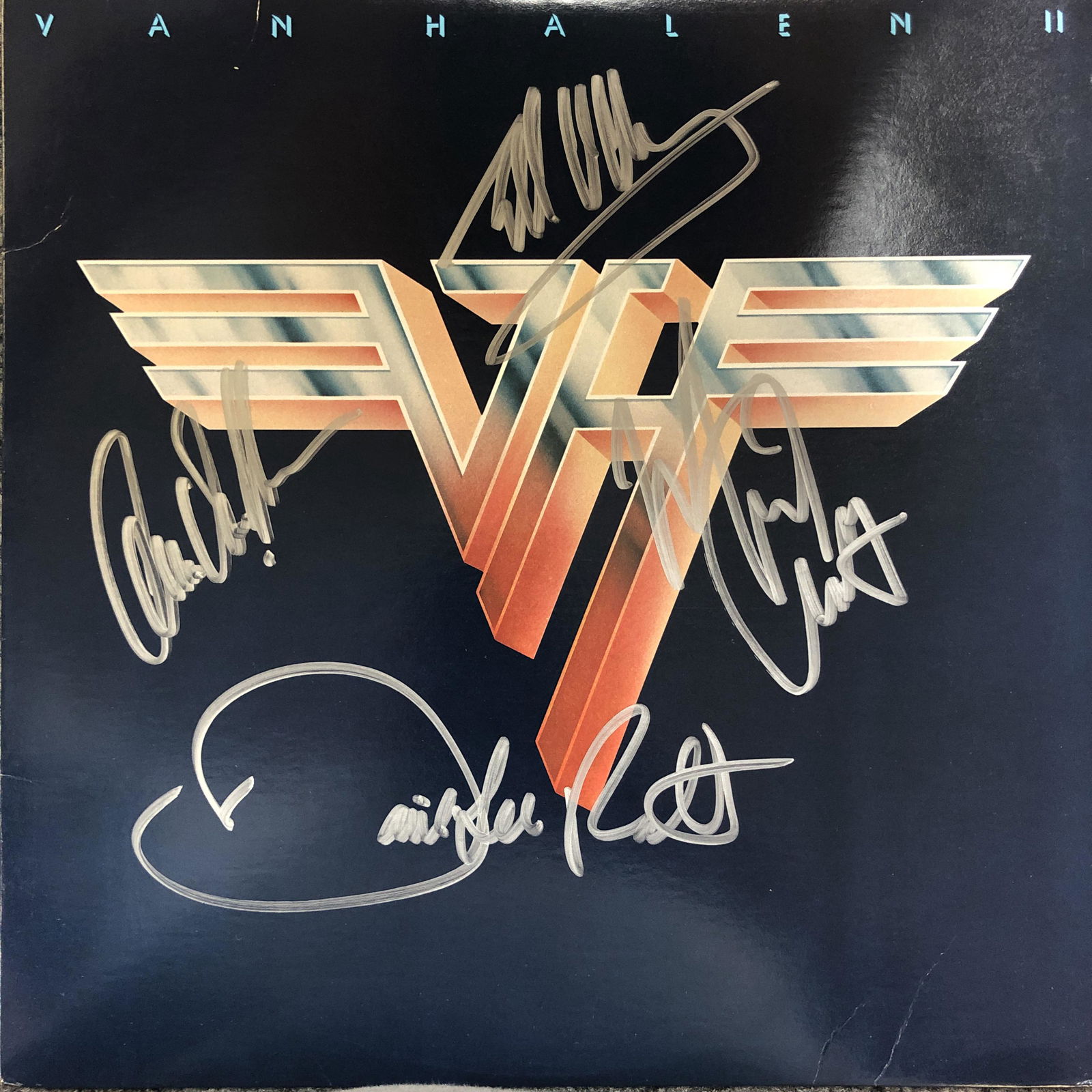 Van Halen Autographed Album Signed by All (1 of 1)
