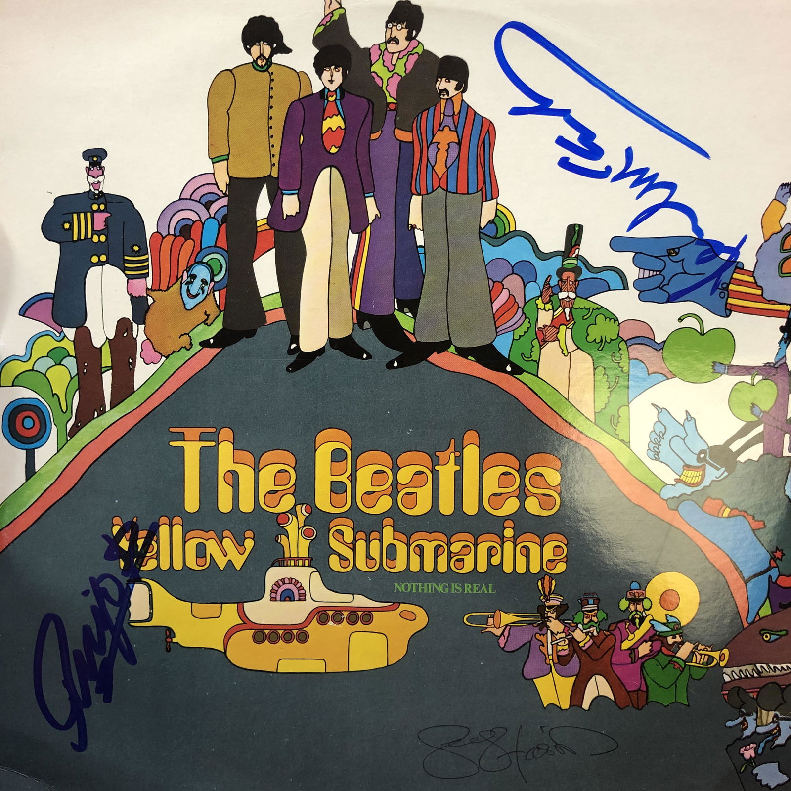 Beatles Autographed Album McCartney Harrison Star (1 of 1)