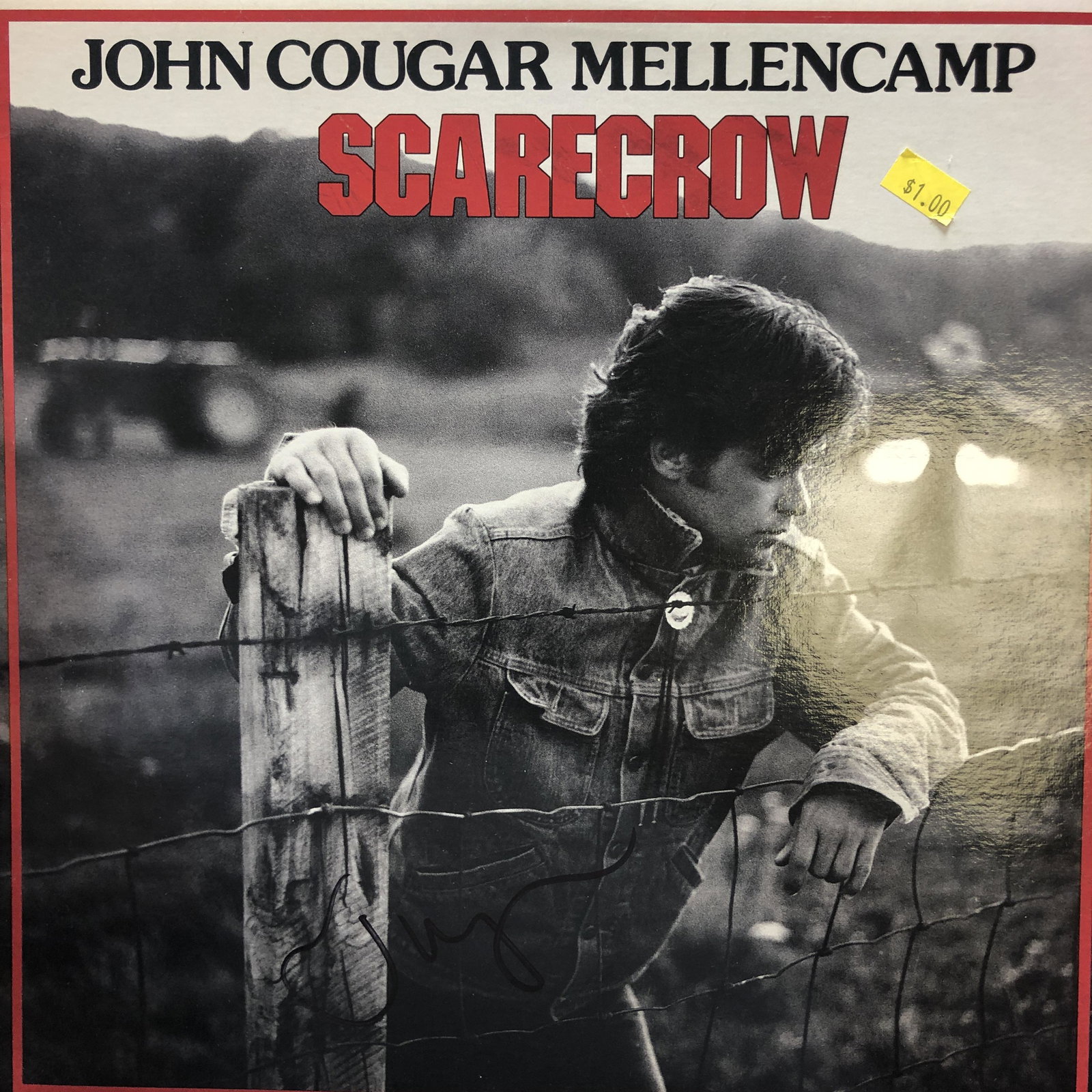 John Cougar Mellencamp Autographed Album: Ask any and all questions before bidding. All framed items take 2 weeks for framing. We ship every day. Once invoice is paid items usually ship within 4 days of payment, unless it is a framed item. So