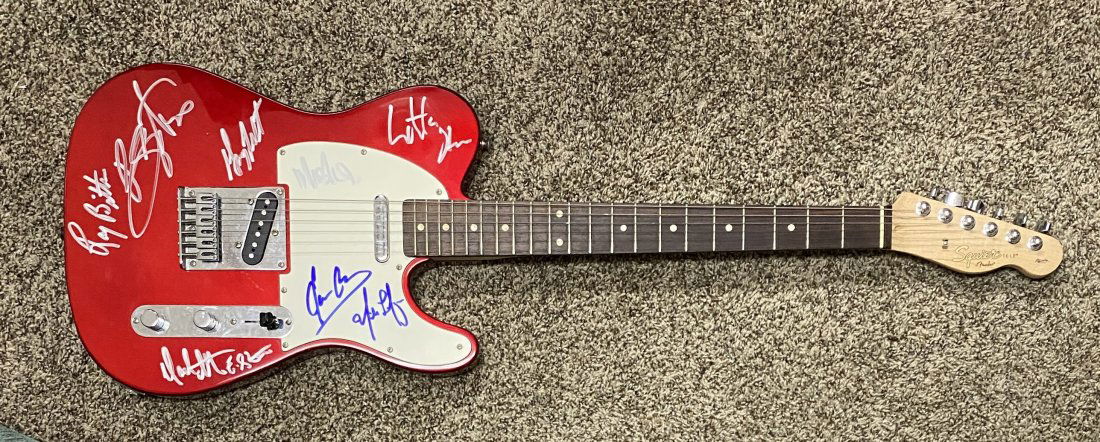 Bruce Springsteen & E Street Band Autographed Guitar (1 of 1)