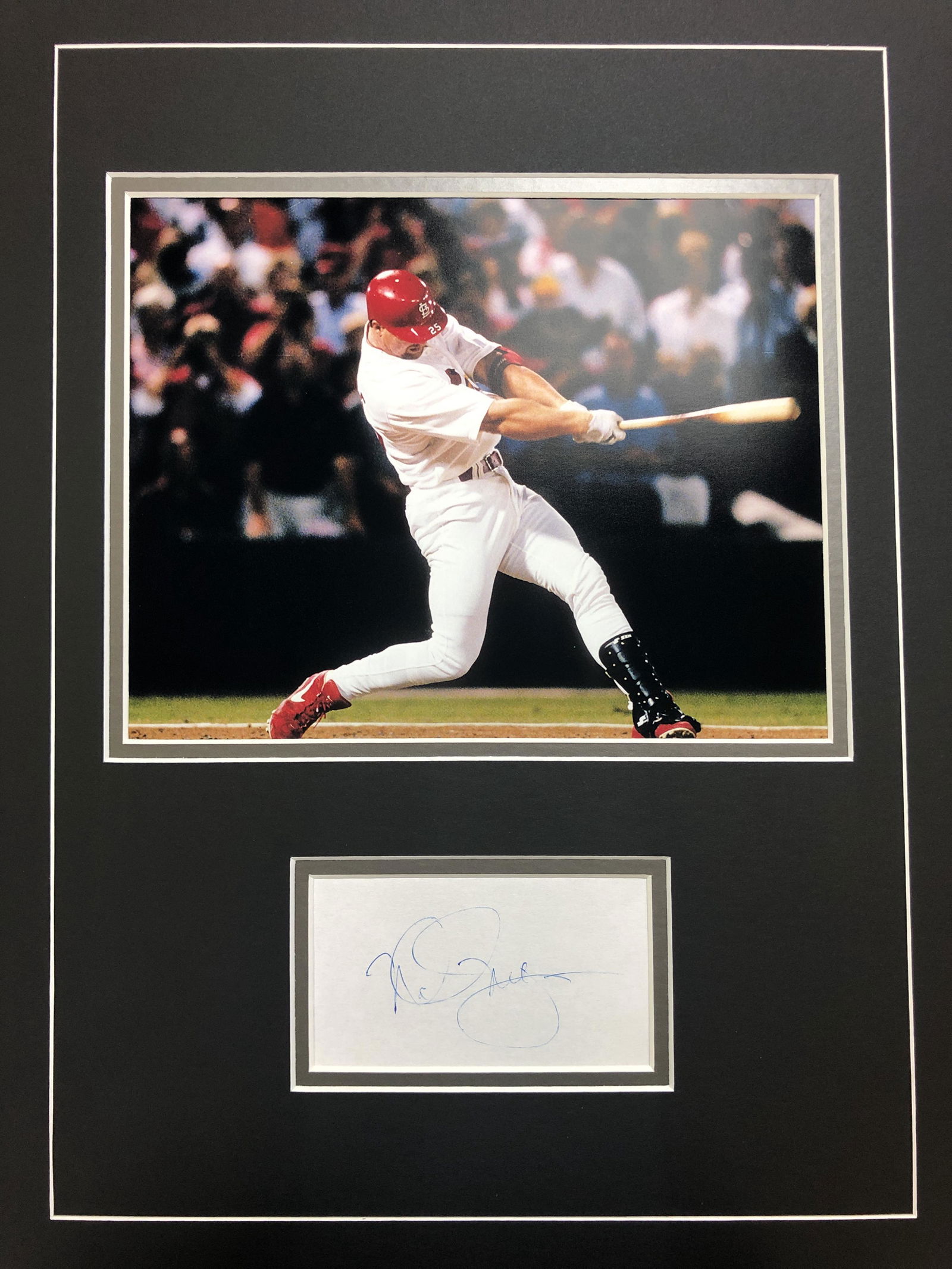 Mark McGwire  Autographed Display (1 of 1)