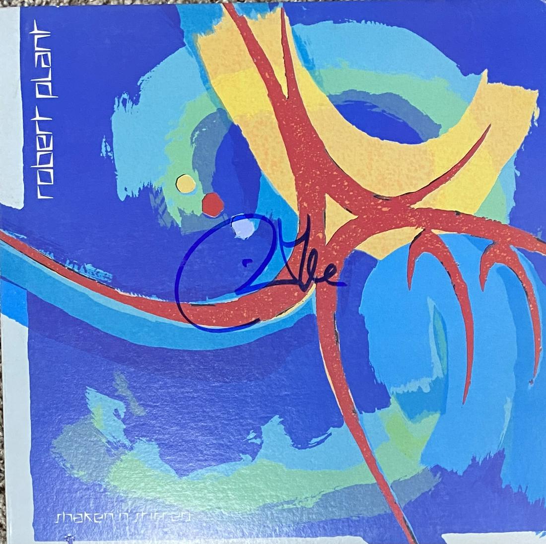 Robert Plant Autographed Album (1 of 1)