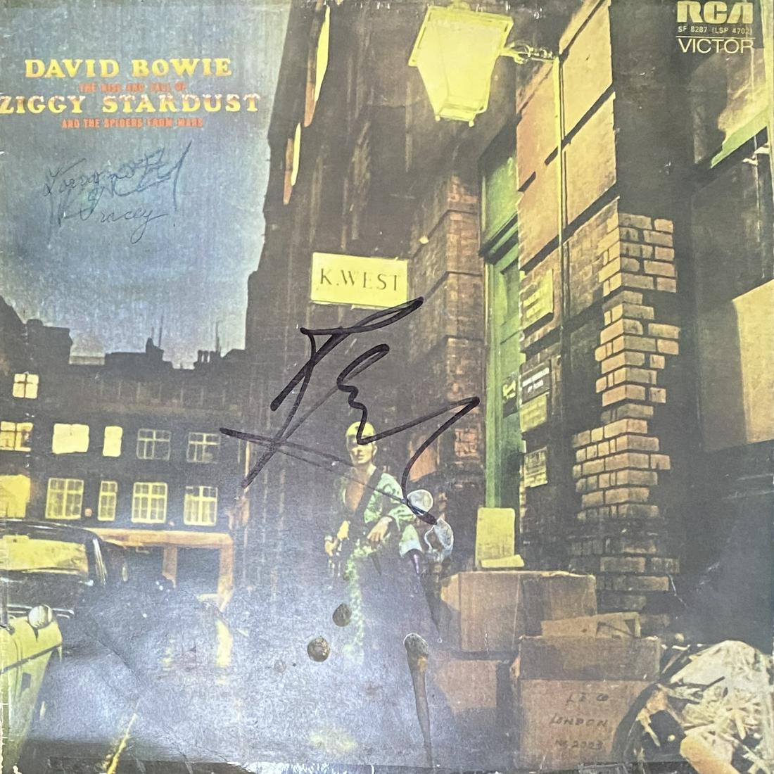 David Bowie Autographed Album (1 of 1)