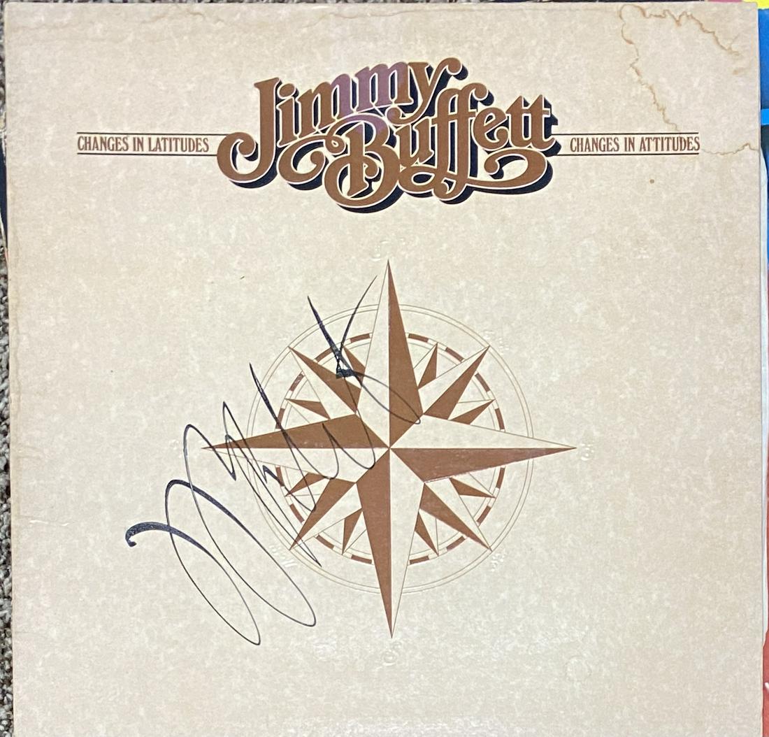 Jimmy Buffett Autographed Album (1 of 1)