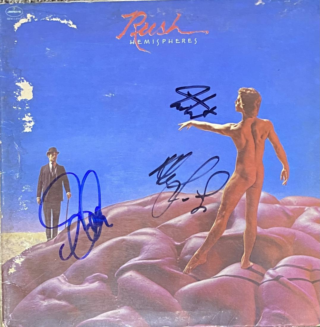 Rush Autographed Album (1 of 1)