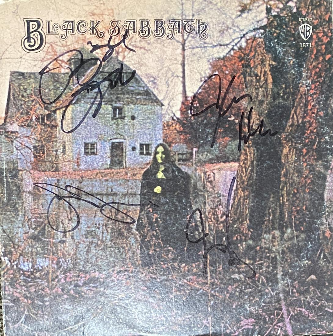Black Sabbath Autographed Album All 4! (1 of 1)
