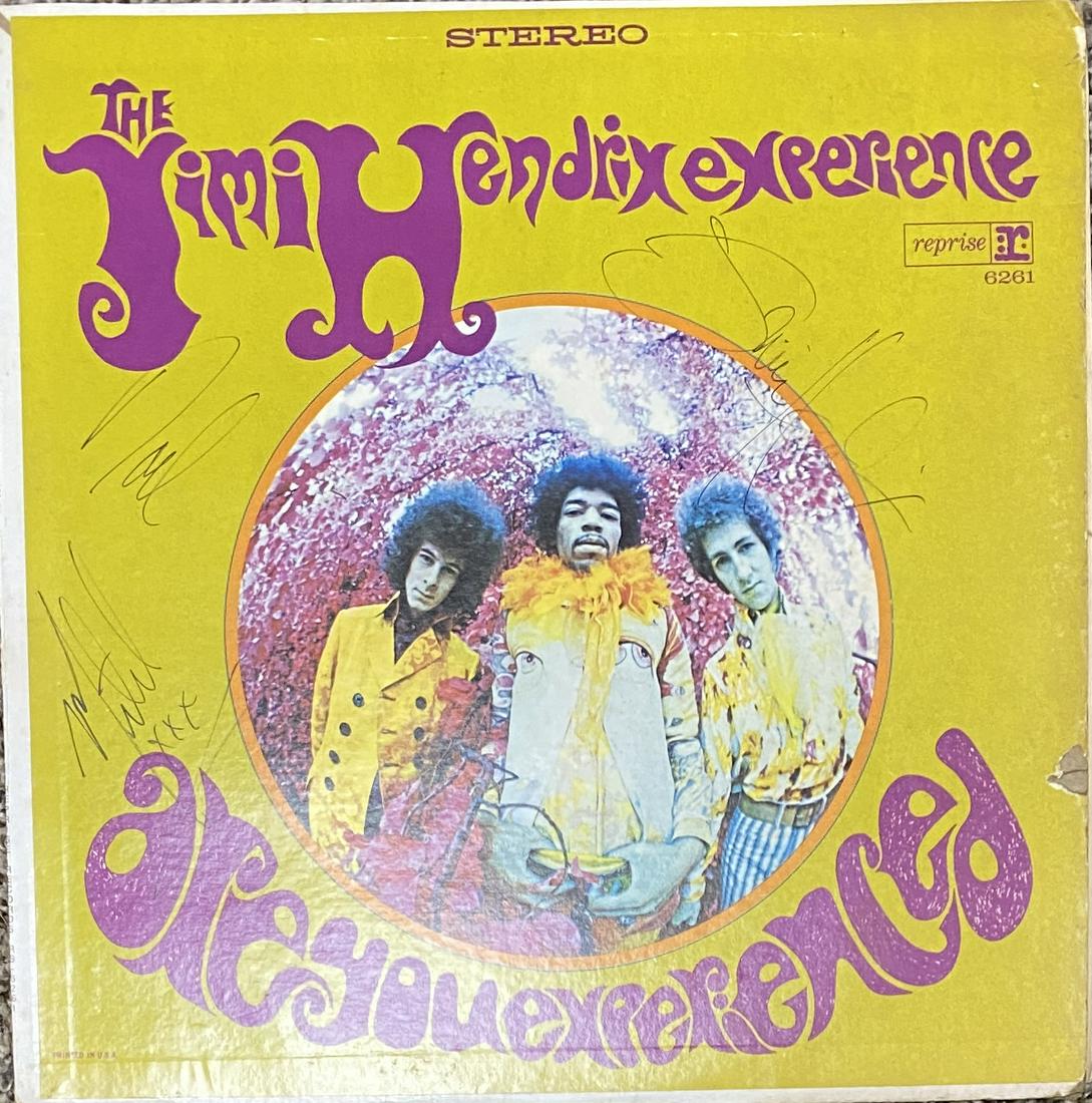 Jimi Hendrix EXP Autographed Album All 3! (1 of 1)