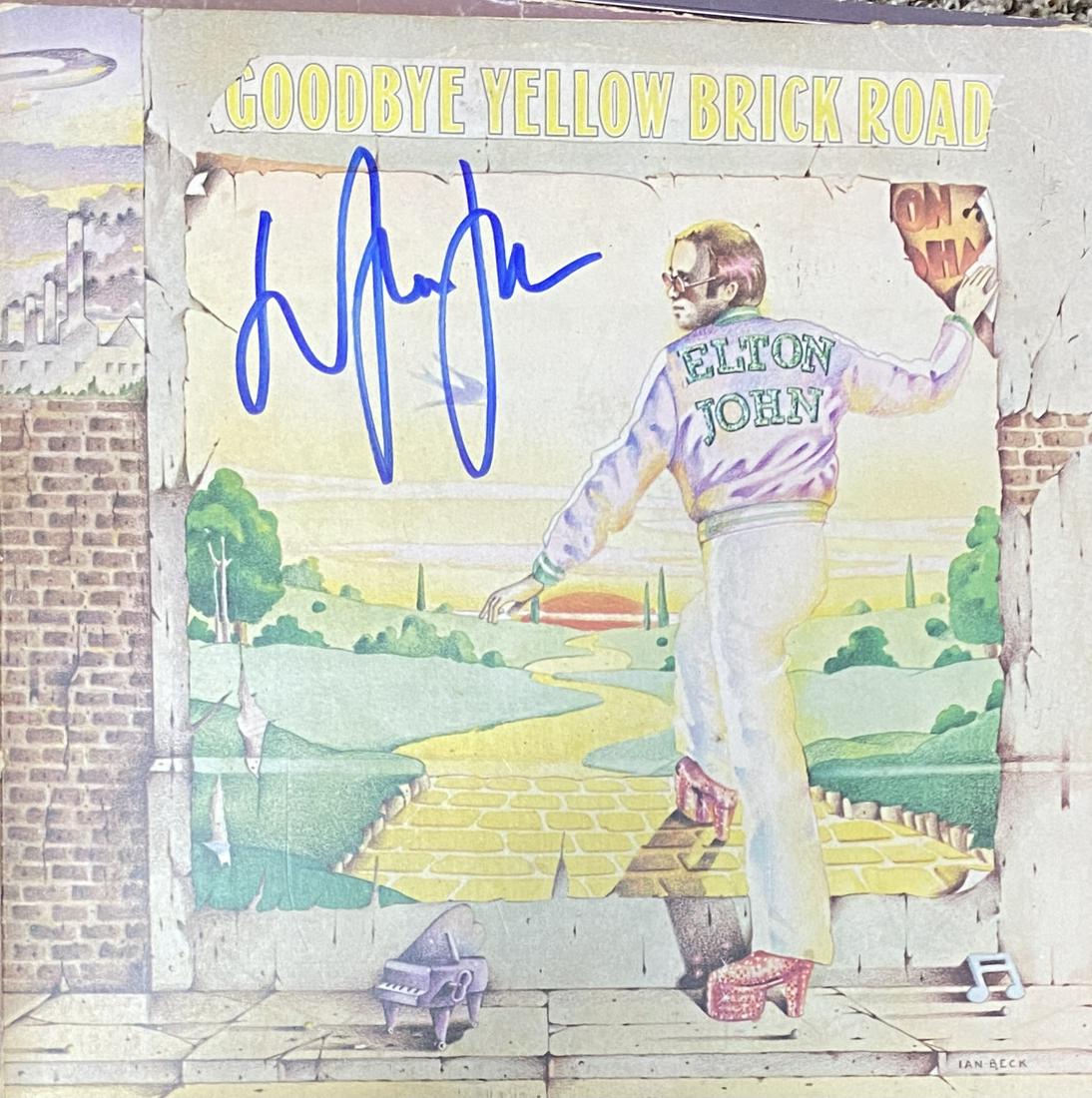Elton John Autographed Album (1 of 1)