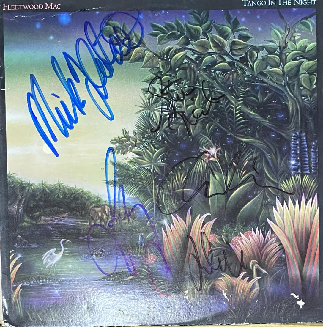 Fleetwood Mac Autographed ALBUM All 5!: Each item comes with a COA from us. Ask any and all questions before bidding. All framed items take 2 weeks for framing. We ship every day. Once invoice is paid items usually ship within 4 days of pay
