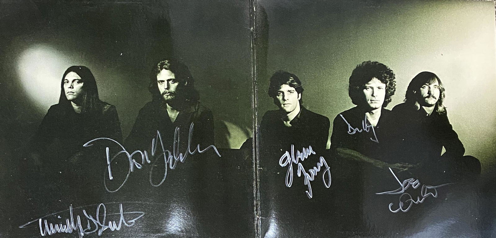 The Eagles Autographed Album ALL 5! (1 of 1)