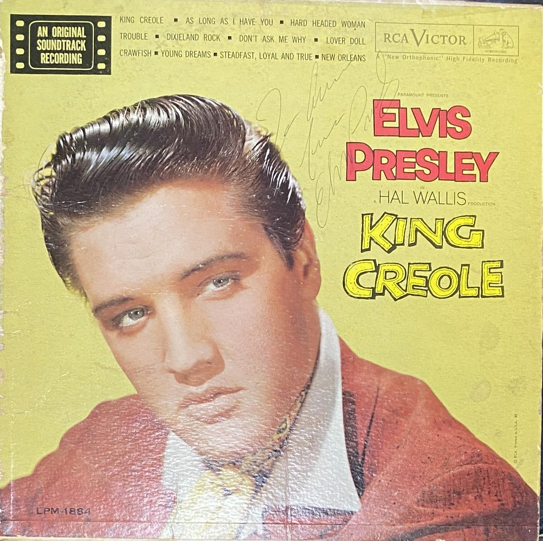 Elvis Presley Autographed Album TO ANNA (1 of 1)