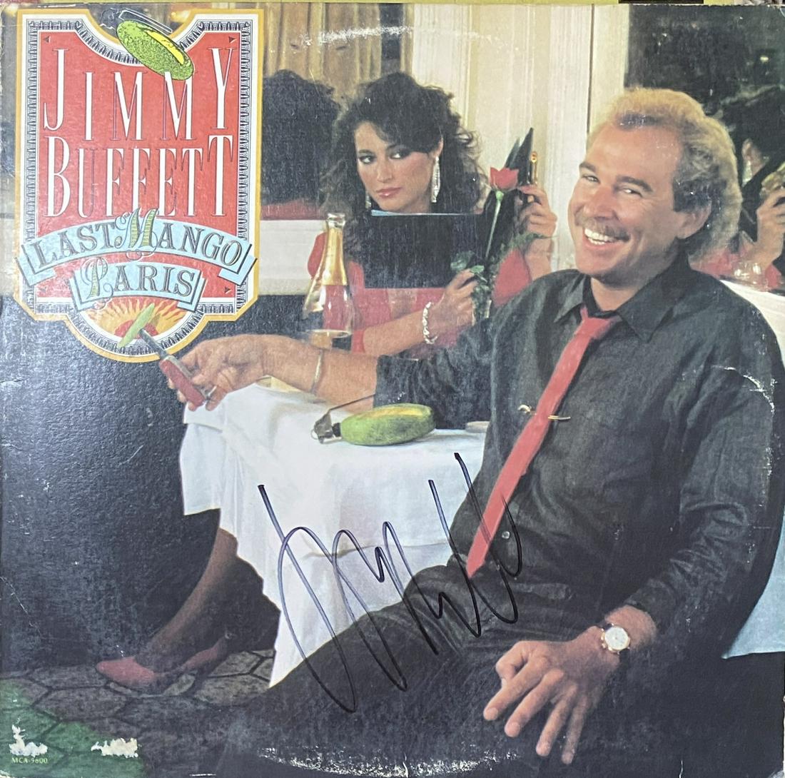 Jimmy Buffett Autographed Album (1 of 1)