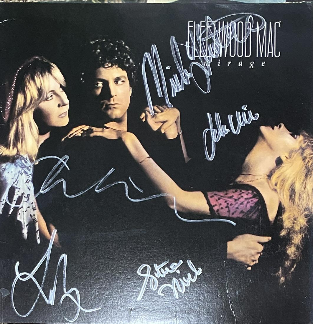 Fleetwood Mac Autographed ALBUM All 5! (1 of 1)