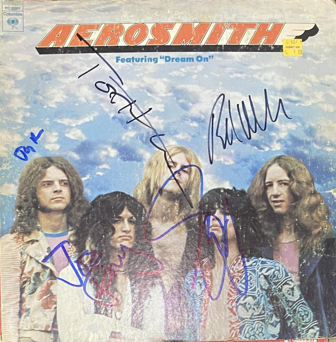 Aerosmith Autographed Album All 5! (1 of 1)