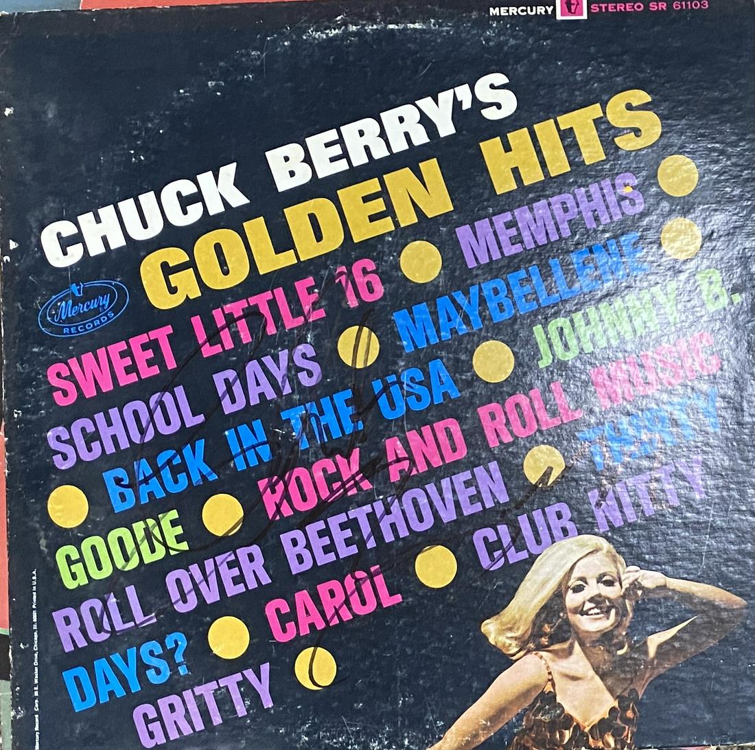 Chuck Berry Autographed Album (1 of 1)