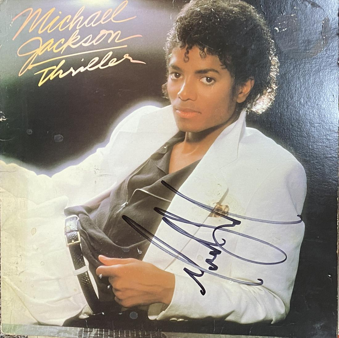 Michael Jackson Autographed Album: Each item comes with a COA from us. Ask any and all questions before bidding. All framed items take 2 weeks for framing. We ship every day. Once invoice is paid items usually ship within 4 days of pay