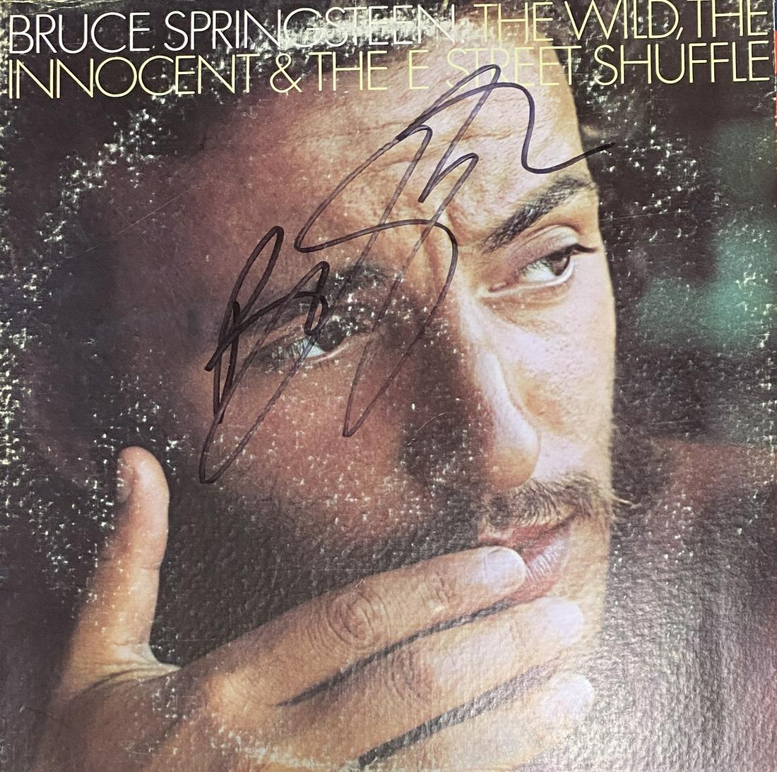 Bruce Springsteen Autographed Album: Each item comes with a COA from us. Ask any and all questions before bidding. All framed items take 2 weeks for framing. We ship every day. Once invoice is paid items usually ship within 4 days of pay