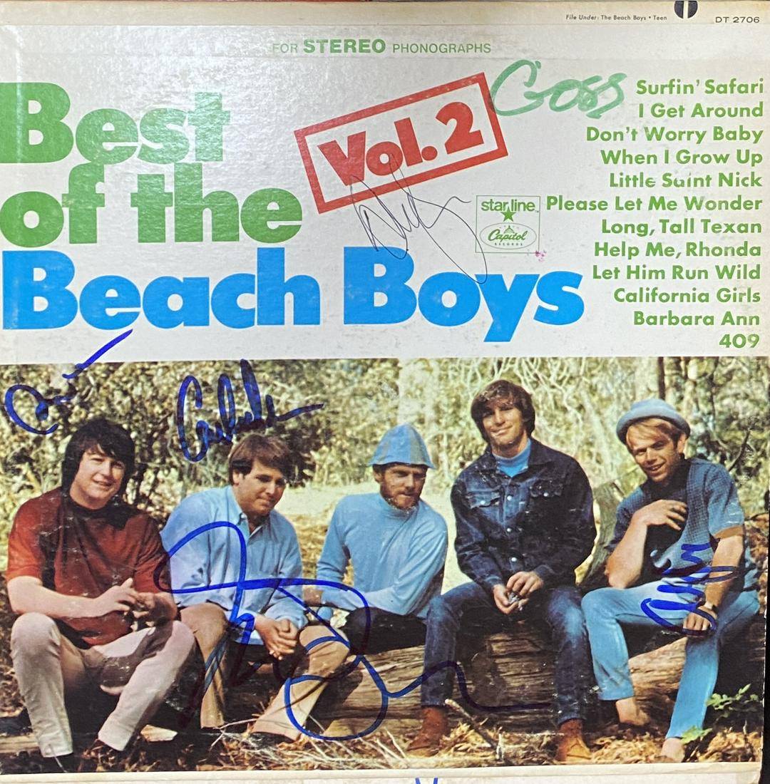 The Beach Boys Autographed All 5! (1 of 1)