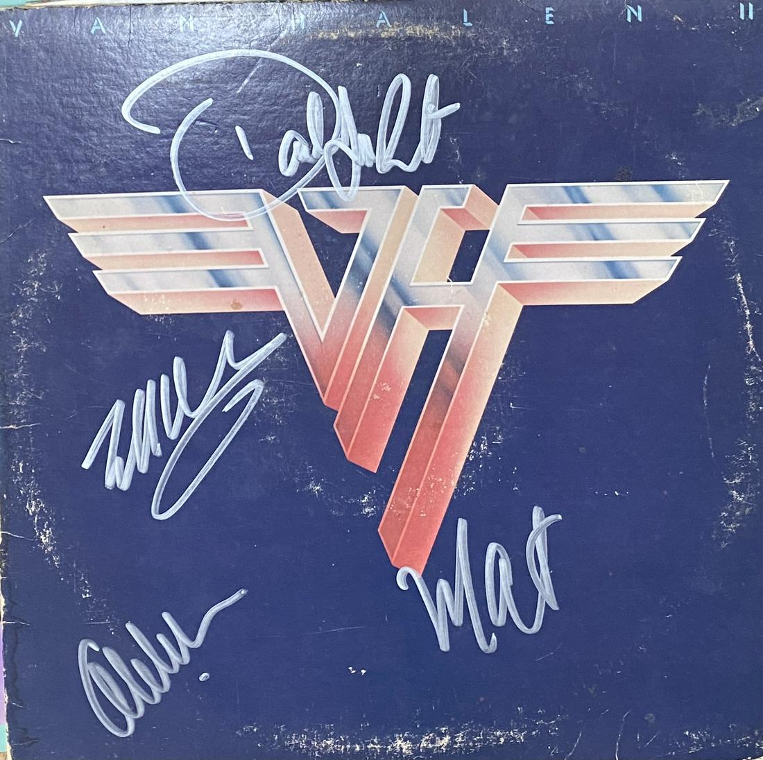 Van Halen Autographed Album ALL 4! (1 of 1)