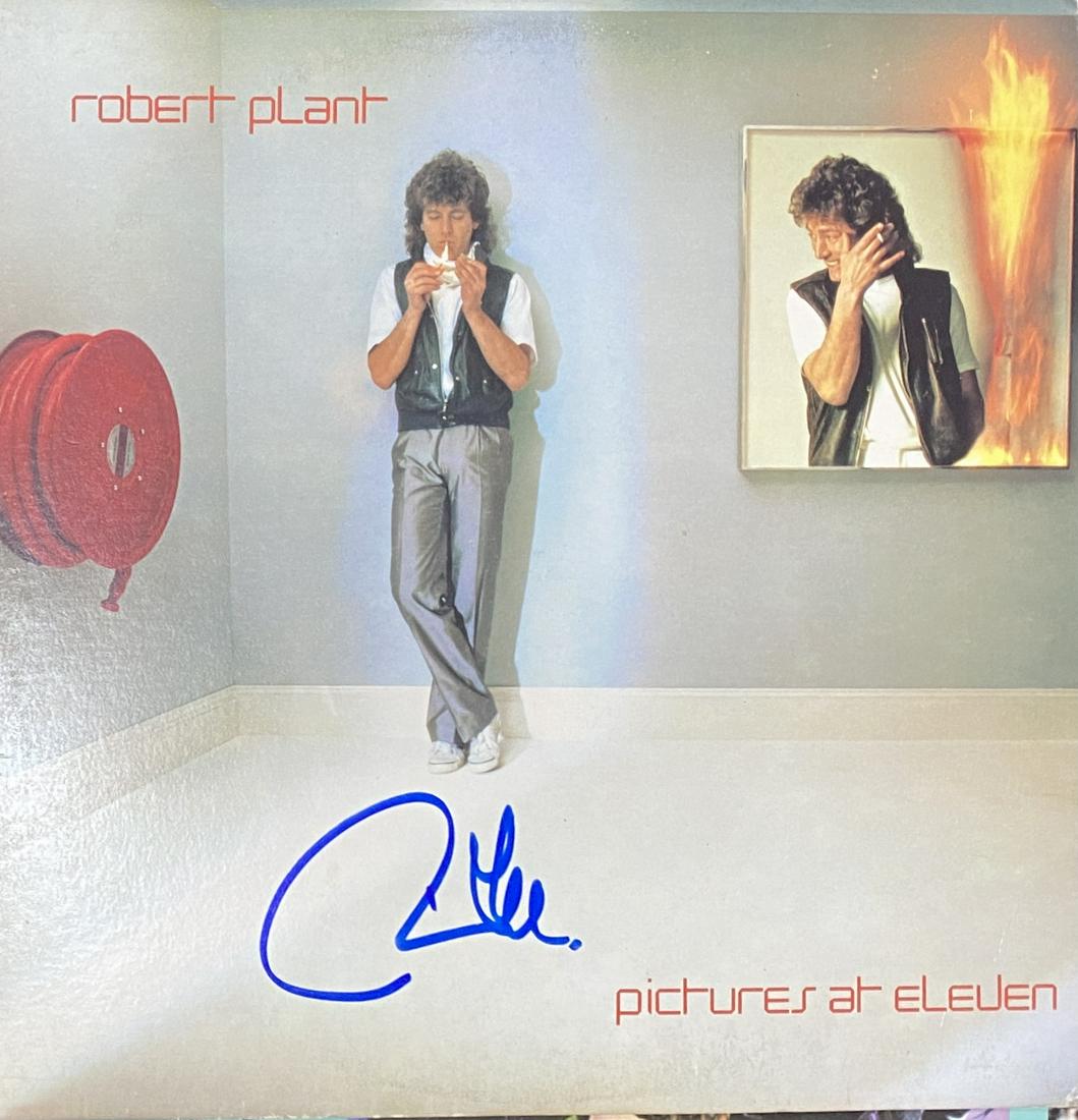Robert Plant Autographed Album (1 of 1)