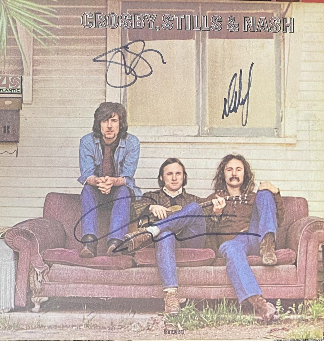 Crosby Stills Nash Autographed Album (1 of 1)
