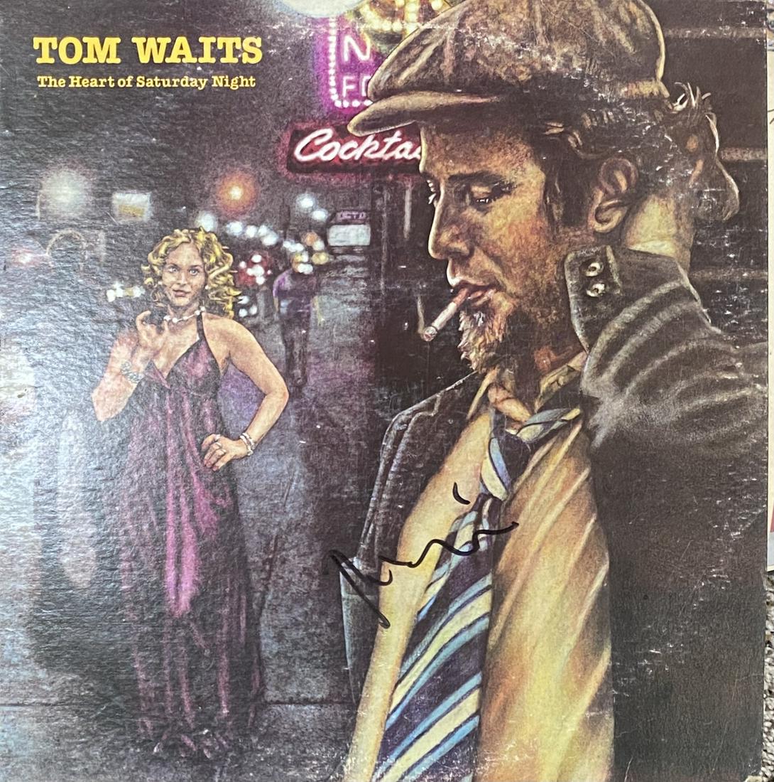 Tom Waits Autographed Album (1 of 1)
