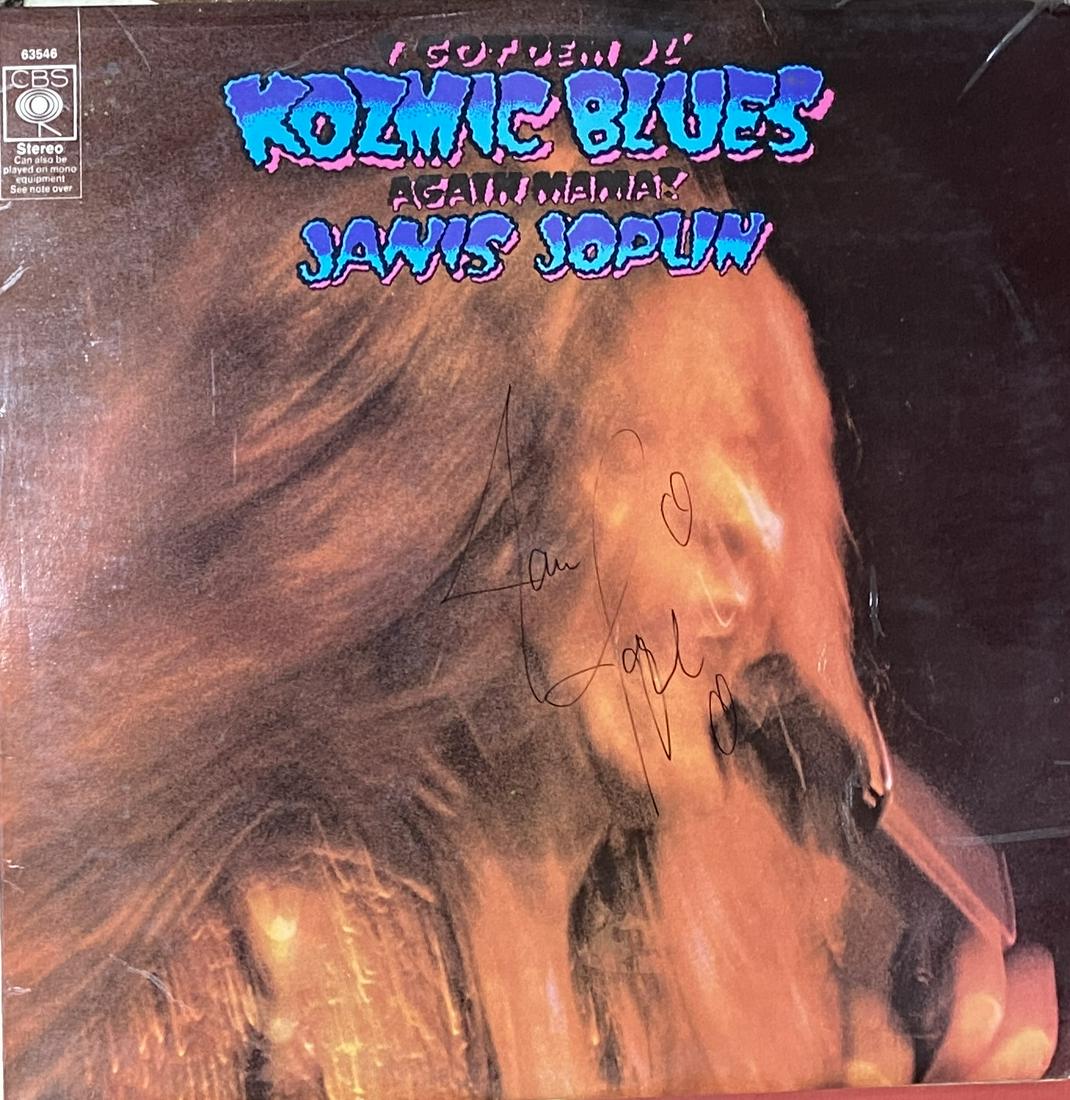 Janis Joplin Autographed Album (1 of 1)