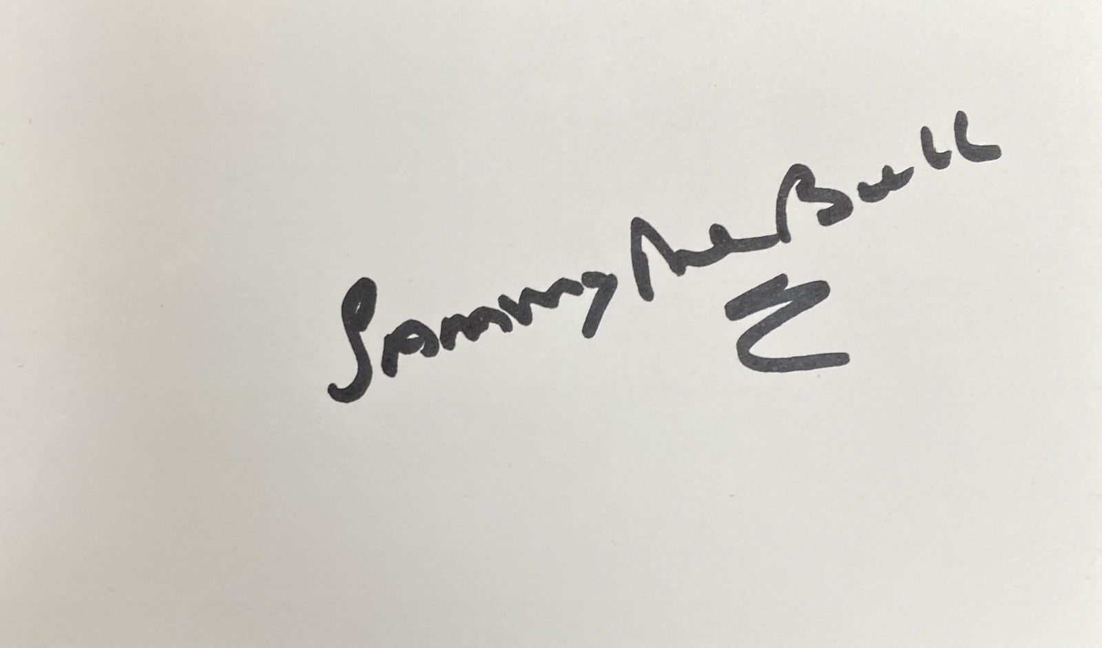 Sammy the Bull Gravano Autographed Card: Each item comes with a COA from us. Ask any and all questions before bidding. All framed items take 2 weeks for framing. We ship every day. Once invoice is paid items usually ship within 4 days of pay