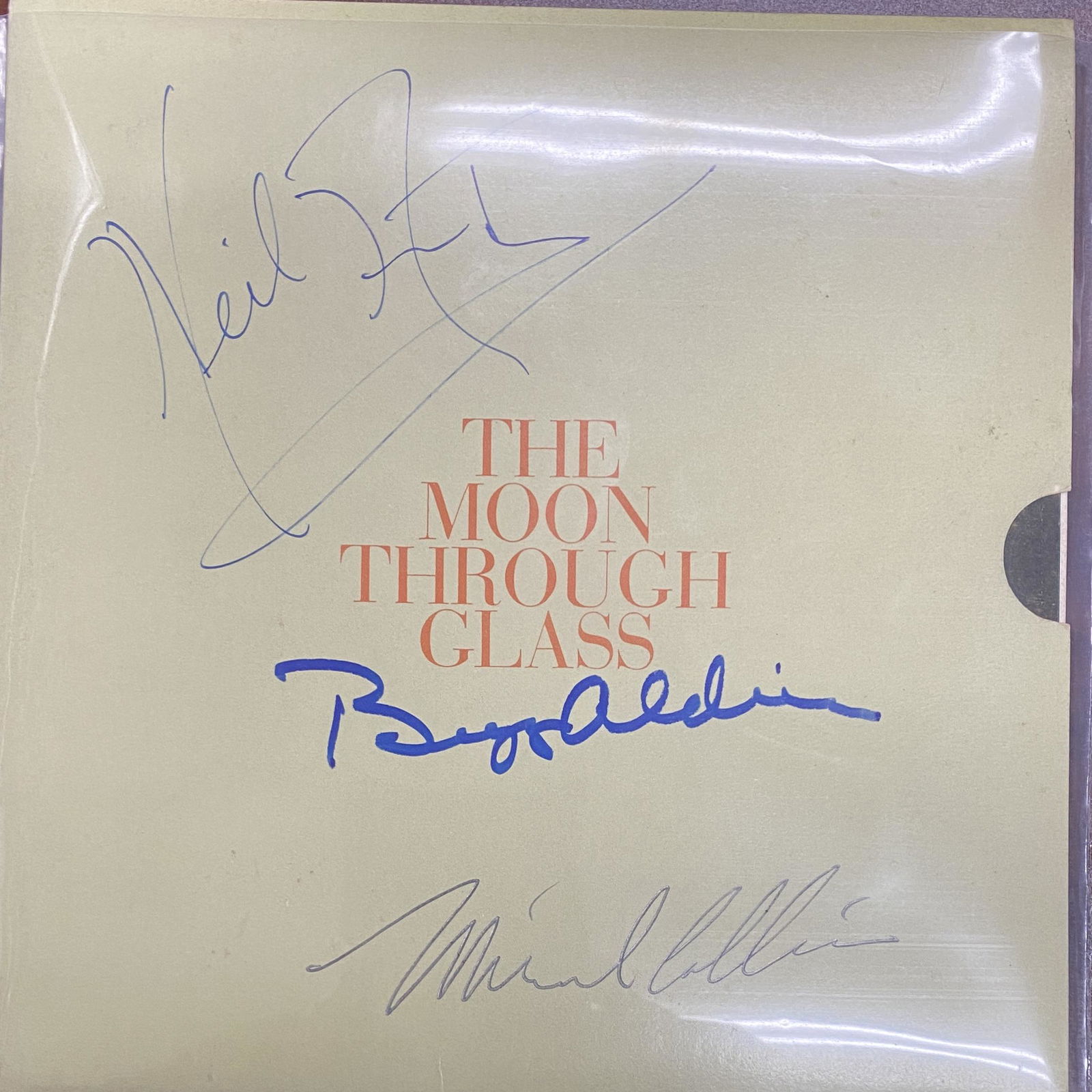 Apollo 11 Autographed Album NEIL BUZZ MICHAEL (1 of 1)