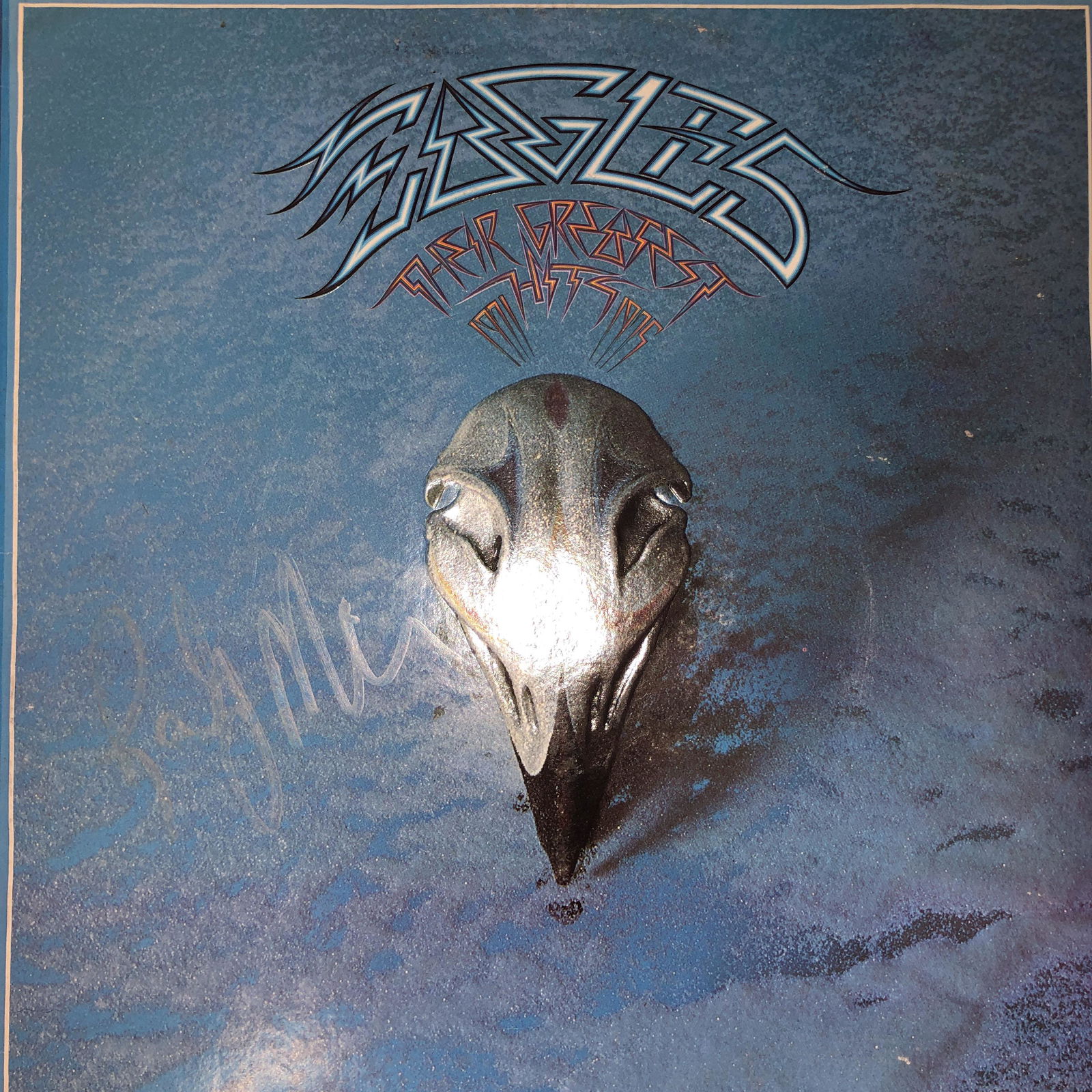 Eagles Autographed Album Cover Signed By Randy Meisner (1 of 1)