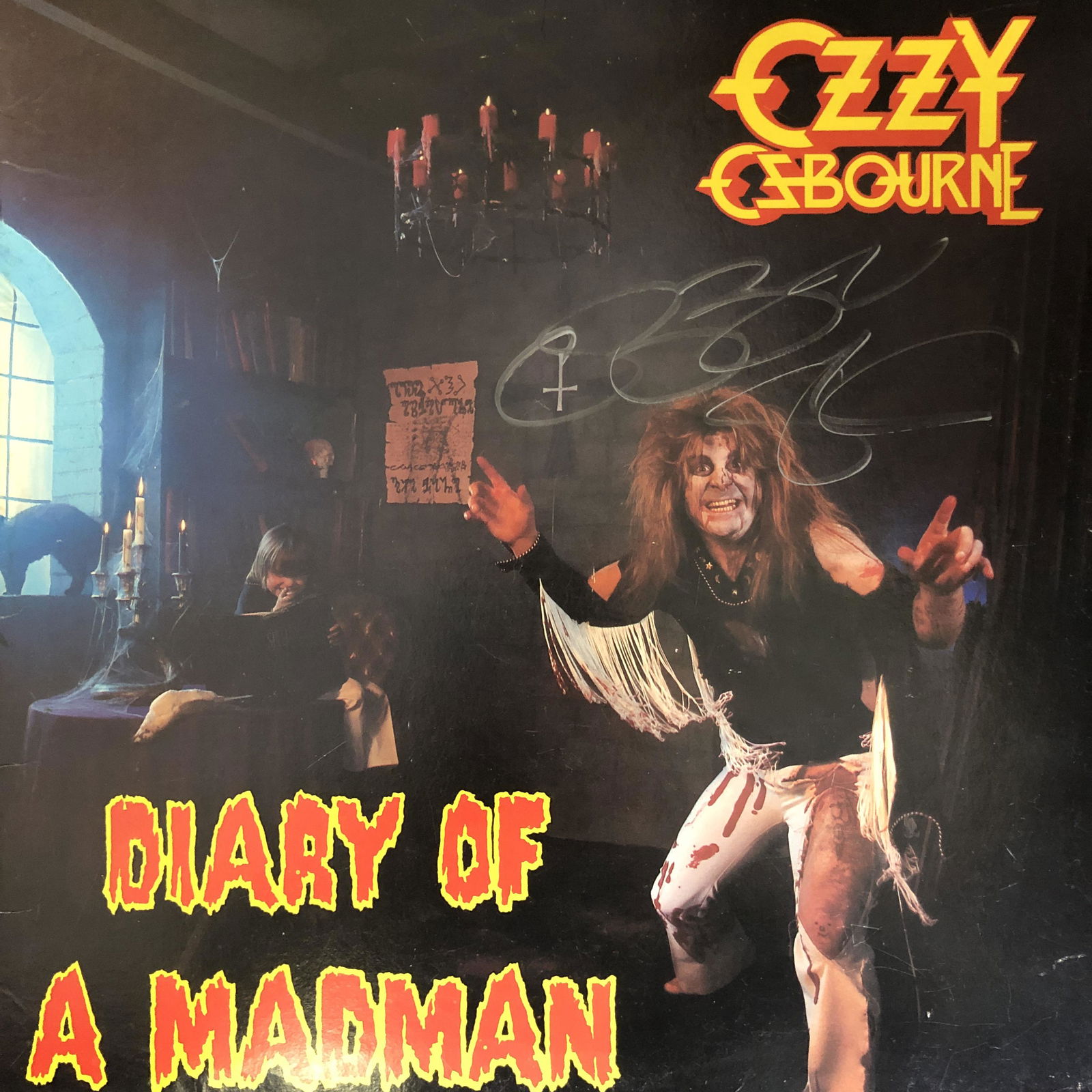 Ozzy Osbourne Autographed Album Cover (1 of 1)