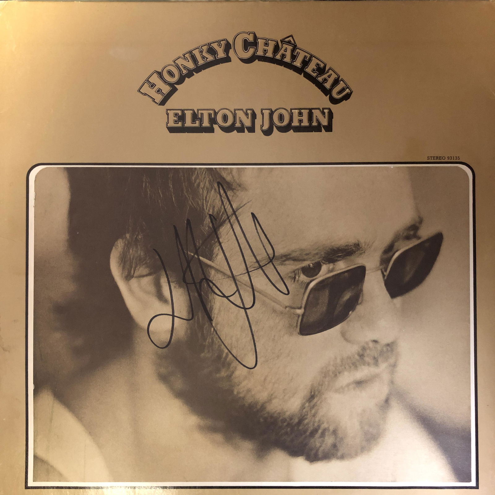 Elton John Autographed Album Cover (1 of 1)