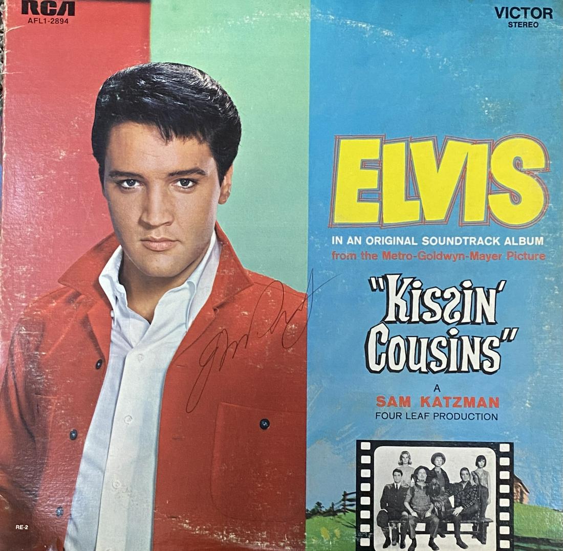 Elvis Presley Autographed Album (1 of 1)