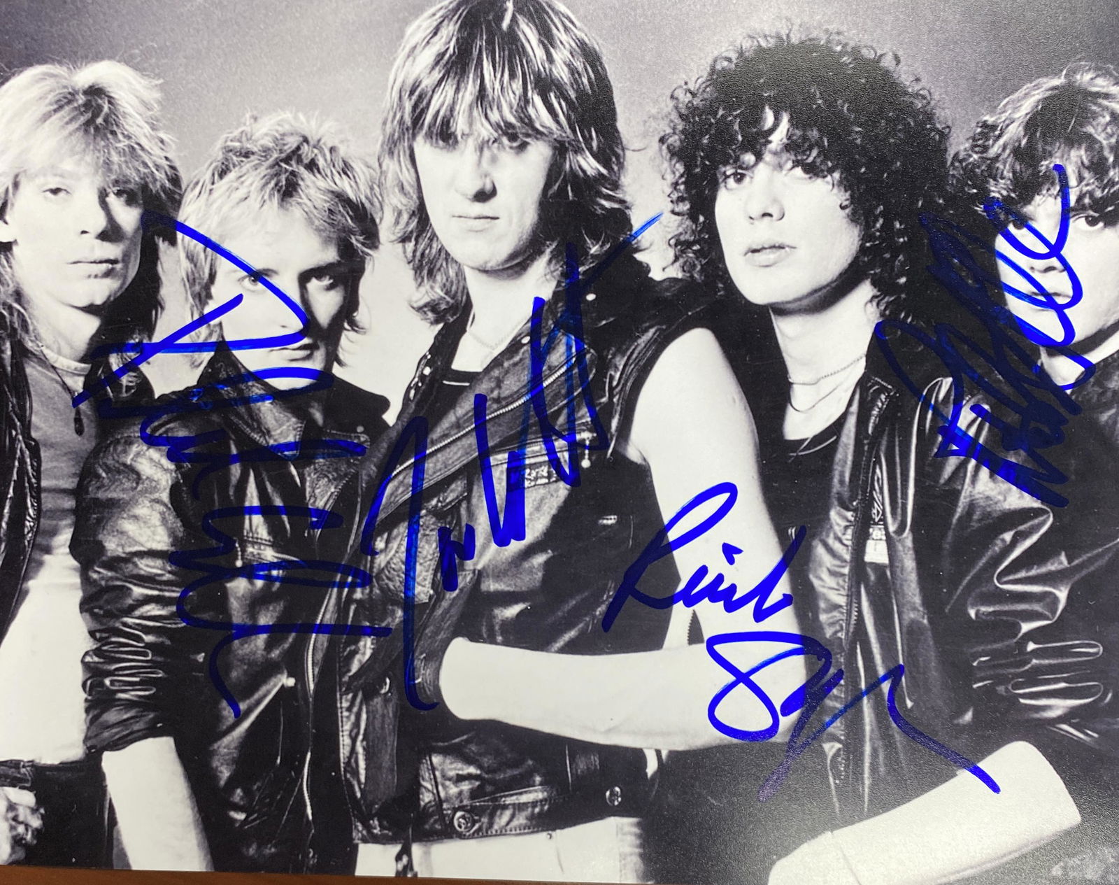 Def Leppard Autographed Photo! (1 of 1)