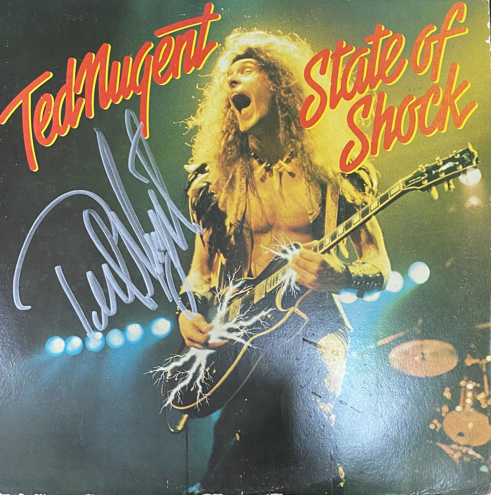 Ted Nugent Autographed Album (1 of 1)