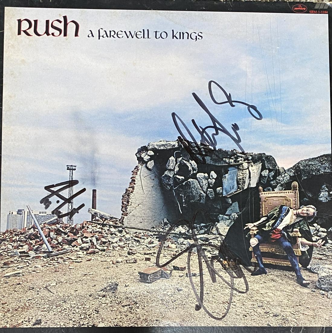 Rush Autographed Album ALL 3 (1 of 1)