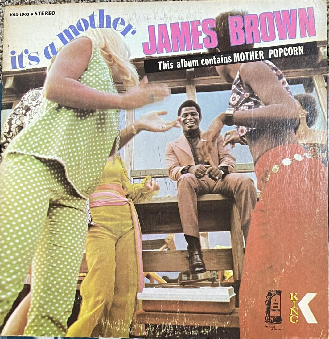James Brown Autographed Album (1 of 1)