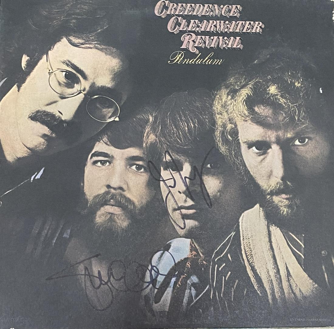 John Fogerty Stu Cook Autographed Album (1 of 1)