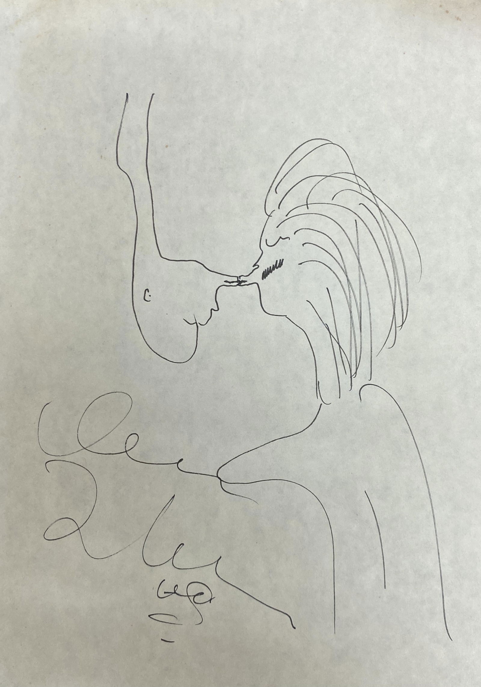 John Lennon Handdrawn Sketch! (1 of 1)