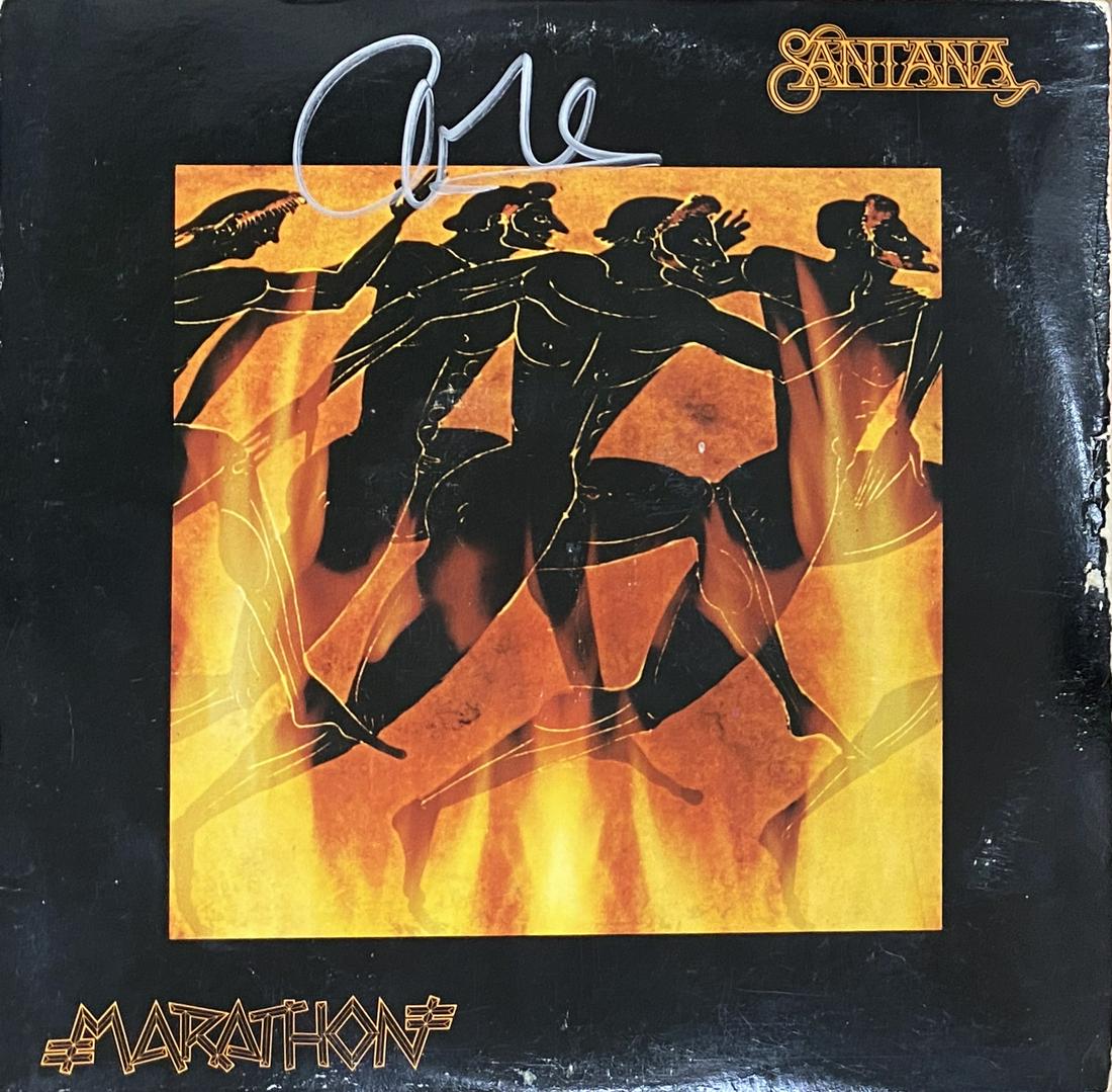 Carlos Santana Autographed Album (1 of 1)