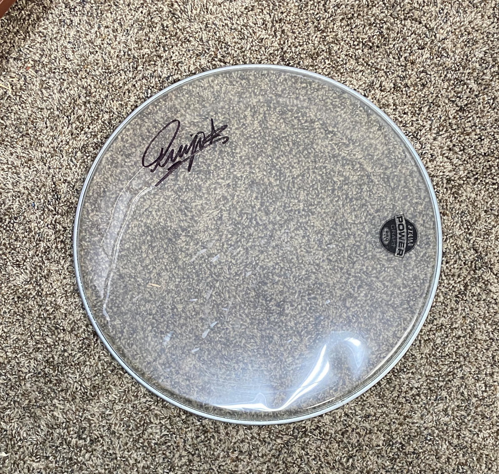 Ringo Starr Autographed Drumhead (1 of 1)