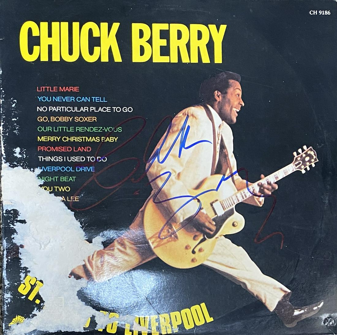 Chuck Berry Autographed Album (1 of 1)