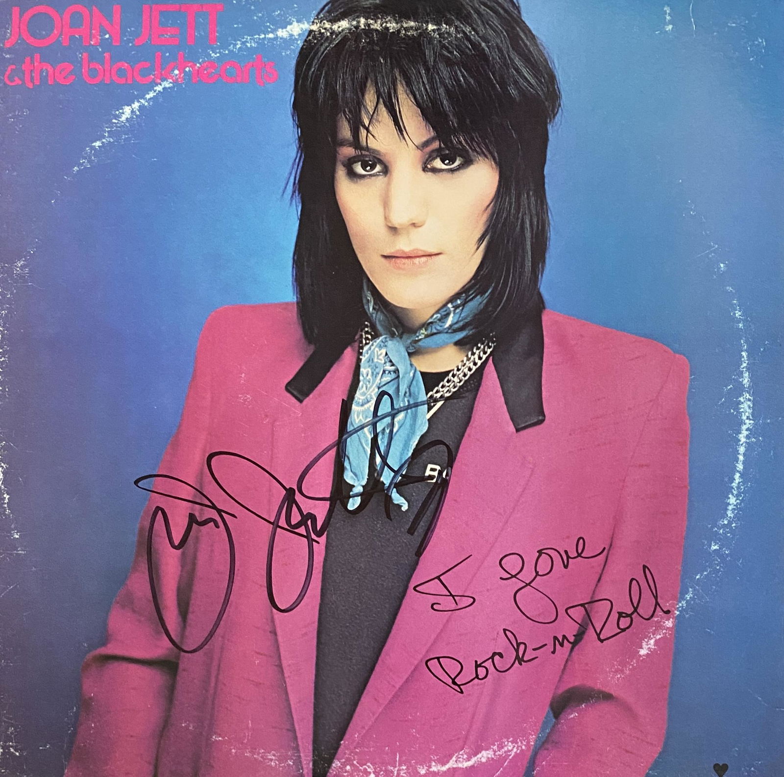 Joan Jett Autographed Album (1 of 1)